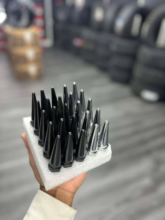 Spike lug nuts