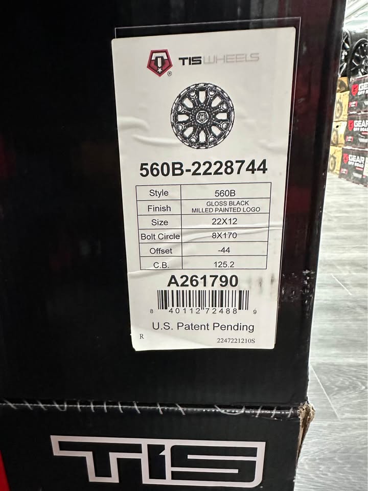 22x12 tis 560b 8x170